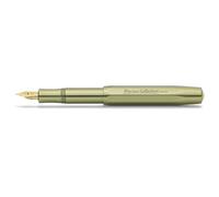 Kaweco COLLECTION Fountain Pen Olivine I Premium Aluminium Fountain Pen with Steel Nib for Ink Cartridges Including Metal Box I Exclusive Pen 12.7 cm I Nib: M (Medium)