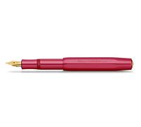 Kaweco COLLECTION Fountain Pen Ruby I Premium Fountain Pen with Steel Nib for Ink Cartridges I Sport Fountain Pen 13 cm I Nib: F (Fine)