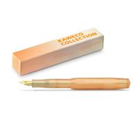 Kaweco COLLECTION Fountain Pen Apricot Pearl I Premium Fountain Pen with Steel Nib for Ink Cartridges I Sport Fountain Pen 13 cm I Nib: M (Medium)