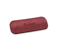 Kaweco Eco Velour Leather 2 Pens Pouch Sport Bordeaux I Pen Case Suitable for The Sport Series I Writing Case Made of Genuine Leather with Beautiful Embossing I Chic & Classic I Pen Case 12 x 4.5 cm