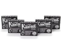 Kaweco Fountain Pen Ink Cartridges short, Pearl Black (Black), 30 pc.