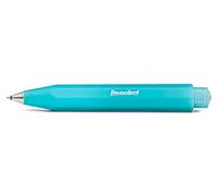 Kaweco FROSTED SPORT Ball Pen Light Blueberry I Retractable Ballpoint Pen in Summery Design with Standard D1 Refills I Ball Pen 10.5 cm