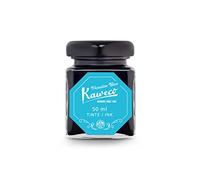 Kaweco Ink Bottle 50 ml Paradise Blue I Premium Ink for Fountain Pen in Glass I with Kaweco Quality Seal I Vegan Cruelty Free Water Soluble Calligraphy Lettering Writing