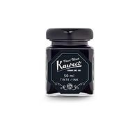 Kaweco Ink Bottle 50 ml Pearl Black I Premium Ink for Fountain Pen in Glass I with Kaweco Quality Seal I Vegan Cruelty Free Water Soluble Calligraphy Lettering Writing