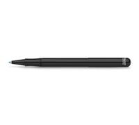 Kaweco LILIPUT Ball Pen Black with Cap I Retractable Ballpoint Pen with Standard D1 Refills in a Tin Box I Metal Ball Pen 13 cm