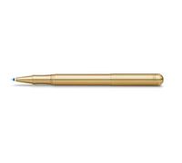 Kaweco LILIPUT Ball Pen Brass with Cap I Retractable Ballpoint Pen with Standard D1 Refills in a Tin Box I Metal Ball Pen 13 cm