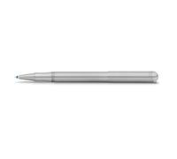 Kaweco LILIPUT Ball Pen Stainless Steel with Cap I Retractable Ballpoint Pen with Standard D1 Refills in a Tin Box I Metal Ball Pen 13 cm