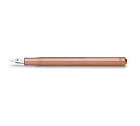 Kaweco LILIPUT Fountain Pen Copper I Premium Copper Fountain Pen for Ink Cartridges I Exclusive Fountain Pen 12.5 cm I Nib: F (Fine)
