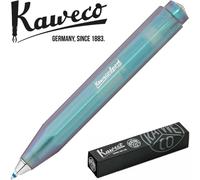 Kaweco LUNAR SPORT Ball Pen Shadow Blue I Retractable Ballpoint Pen in Shimmering Design with Standard D1 Refills I Exclusive Ball Pen 10.7 cm