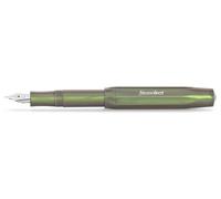 Kaweco LUNAR SPORT Fountain Pen Shadow Green I Nib: EF (Extra Fine) | Shimmering, Colour-Changing Iridescent Reservoir Pen for Ink Cartridges. Lightweight 12.7 cm Stylograph made of ABS-Material