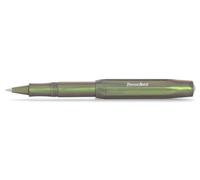 Kaweco LUNAR SPORT Rollerball Shadow Green I Gel/Ballpoint Pen Including 0.7 mm Rollerball Pen Refill in Shimmering Design with Ceramic Ball 13 cm