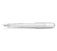 Kaweco PERKEO Fountain Pen All Clear I Premium Fountain Pen for Ink Cartridges I Exclusive Fountain Pen 13 cm I Nib: M (Medium)