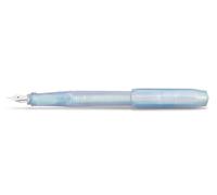 Kaweco PERKEO Fountain Pen Iridescent Pearl I Nib: M (Medium) | Shimmering, iridescent Reservoir Pen for Ink Cartridges. 15.5 cm School Pen with Ergonomic Grip for Children and Students