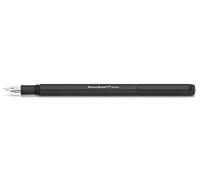Kaweco SPECIAL Fountain Pen Black I Premium Aluminium Fountain Pen for Ink Cartridges I Exclusive Fountain Pen 17 cm I Nib: F (Fine)
