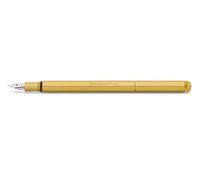 Kaweco SPECIAL Fountain Pen Brass I Premium Brass Fountain Pen for Ink Cartridges I Exclusive Fountain Pen 17 cm I Nib: M (Medium)