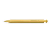 Kaweco Special Mechanical Pencil Brass 0.9 mm I Lead Pencil Made of Brass I Push Lead Pencil 14 cm I Refillable Pencil with Eraser