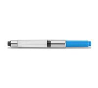 Kaweco Standard Converter Paradise Blue Chrome for Fountain Pens from SUPRA, SPECIAL, STUDENT, DIA2, PERKEO series | Ink Converter Fountain Pen with 0,82 ml Filling Capacity