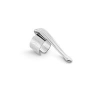 Kaweco Supra Clip in Silver for Supra Series I Fountain Pen Holder with Subtle Logo as Accessory | Pen Holder Made of Bronze I Silver