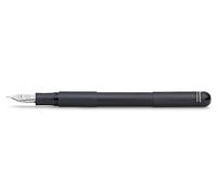 Kaweco SUPRA Fountain Pen Black I Exclusive Fountain Pen for Ink Cartridges Including Retro Metal Box I Fountain Pen 16.5 cm I Nib: F (Fine)