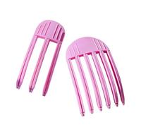 kawehiop 2pack/lot Fluffy Bangs Hair Shaping Comb For Lazy Person To Height Increase Volumizing Hair Root Lifting Combs Set ABS