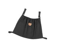 kawehiop Versatile Stroller Organizer Bag for Snacks Diapers and Phones on Go, Black Bear, 1Set