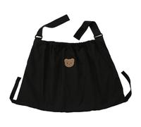 kawehiop Versatile Stroller Organizer Bag with Adjustable Strap for Baby Essentials Easy to, Black 70cmx40cm, 1Set