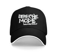 kawyvsjop Depeche Mode Baseball Cap Classic Dad Trucker Hat Black