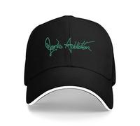 kawyvsjop Jane's Addiction Script Logo Baseball Cap Classic Dad Trucker Hat Black