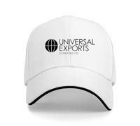 kawyvsjop Universal Exports James Sign Company Company Mi6 London Bond Baseball Cap Classic Dad Trucker Hat White