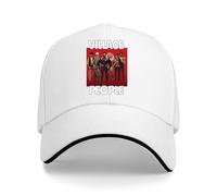 kawyvsjop Village People, Retro, 1970's, Disco, Funk, LGBT, Dance, Baseball Cap Classic Dad Trucker Hat White