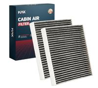 KAX Cabin Air Filter,CF12157 Replacement for Camry 2018-2023, RAV4 2019-2023,Corolla,Highlander,RX350, Prius,CX-9, Sienna, Venza, Avalon, w/Activated Carbon Passenger Compartment Air Filter, 2Pcs