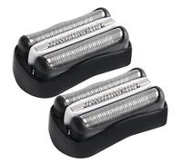 kaxay Pack of 2 Replacement Shaving Heads Compatible with Braun Series 3, 32B Razor Heads Replacement Blades Blades Razor Head for Series 3 3000s, 3010s, 3040s, 3050cc, 300s, 310s etc (32B, Black)