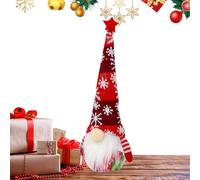 Kaxenig Christmas Candy Jar | Christmas Gnomes Candy Box Ornament | Decorative Containers for Chocolates Holiday Table Shelf Mantel Entryway Bedroom Kitchen Bar Classroom Family Friends