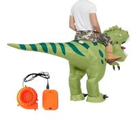 Kaxenig Dinosaur Costume Kids | Blow Up Dinosaur Outfit | Ride on Outfit for Halloween School Theme Park Party Stage Performance Birthday Christmas Event