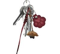 Kaxenig Dog Hair Keychain | Cat Hair Storage Bottle Keychain Keepsake,Lightweight Charm Paw Memorial Collector for Life Memories Families Home Kitten