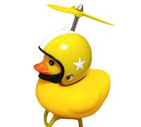 Kaxenig Duck Bell, Rubber Duck Bell And Headlight Light,Squeeze Duck Horns And Light Decor For Motorcycle, Accessories