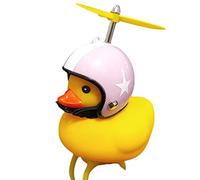 Kaxenig Duck Bell, Rubber Duck Bell And Headlight Light,Squeeze Duck Horns And Light Decor For Motorcycle, Accessories
