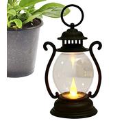 Kaxenig Farmhouse Table Lamp | Portable LED Tent Light Battery Powered | Night Lights for Garden, Patio, Porch, Living Room, Bedroom Bedside
