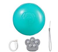 Kaxenig Moving Dog Ball | Rechargeable Interactive Dog Toys Automatic Dog Toy | Bouncing Dog Toy with Sound and Light Moving Dog Toy for Pets Cats Dogs