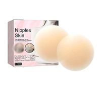 Kaxenig nipple covers for women for swimsuit, Reusable Adhesive Invisible Bra, Pasties Concealer, Invisible Silicone Breast Lifting Covers Bra Reusable Nipple Covers for Women