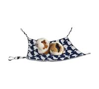 Kaxenig Small Animal Hammock, Warm Hamster Cage Accessories, Soft Chinchilla Bed Ferret Stuff, Sleeping Play Bunny Parrot Gerbil Sugar Glider Winter Home Apartment Indoor