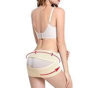 KAXIAA Anterior Pelvic Tilt Correction Belt Crotch Hip Lift Postpartum Recovery Elastic Breathable Adjustable Women Relief From Sciatica,Flesh