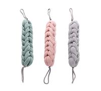 Kaxich 3pcs Back Sponge Mesh Loofah Shower Puff Deep Exfoliating Back Brush