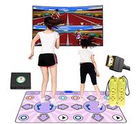 KAXIMON Dance Mats for TV, Double Dance Mat for Adults and Kids with HDMI Wireless Receiver, for Girls Boys Aged 3-12, Plug and Play, English Manual