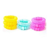 Kaxofang Fashion 8pcs Magic Hair Curler Spiral Curls Roller Donuts Curl Hair Styling Tool hair accessories
