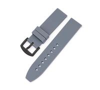 KAXSFE 16mm 18mm 20mm 22mm 24mm 26mm 28mm Silicone Watch Strap Sport Quick Release Wrist Band Bracelet Compatible With Samsung Galaxy Active 2 S3(Grey B,18mm)