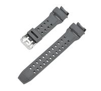 KAXSFE Camouflage Strap Compatible With Casio G-Shock G-9200 GW-9200 9101 9102 9110 9125 Men Resin Rubber Waterproof Sport Watch Band Bracelet(Grey)