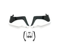 KAXSFE Compatible With Benelli TRK502 TRK502X TRK251 TRK 502 Motorcycle Hand Guard Handle Protector Windshield Windproof HandGuards Protection(White Black Set)