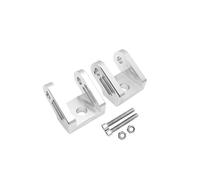 KAXSFE Compatible with BMW R1200GS R1250GS R 1200 GS LC 1250 ADV Adventure 2004-2023 LED Lights Bracket Auxiliary Fog Brackets(Silver)