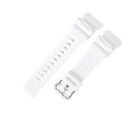 KAXSFE Compatible With Casio G-SHOCK Black Warrior AQ-S810W SGW-500H/400H/300H Watch Band(White-Steel-K5)